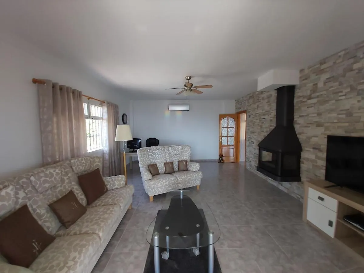 Villa Clara Beautiful Villa, Heated Pool, 10 Min Beach By Rentasunnyplace Arenas  0*, Arenas (Malaga)